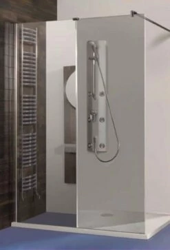 Breuer Duschwand Entra Walk In Seitenwand Senkrecht Geteilt