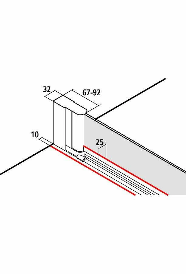 Kermi Liga Pendeltür Für Seitenwand – Bild 6