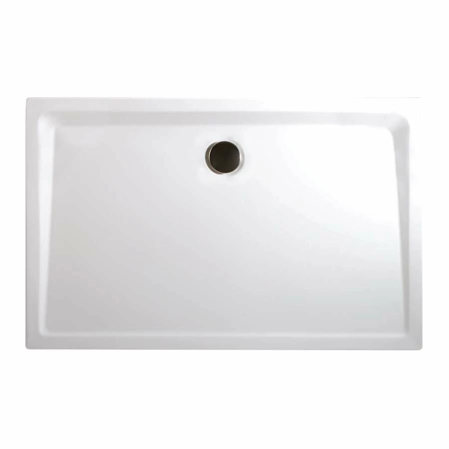 Schulte Duschwanne Acryl EF Flat Rechteck Asymmetrisch XL