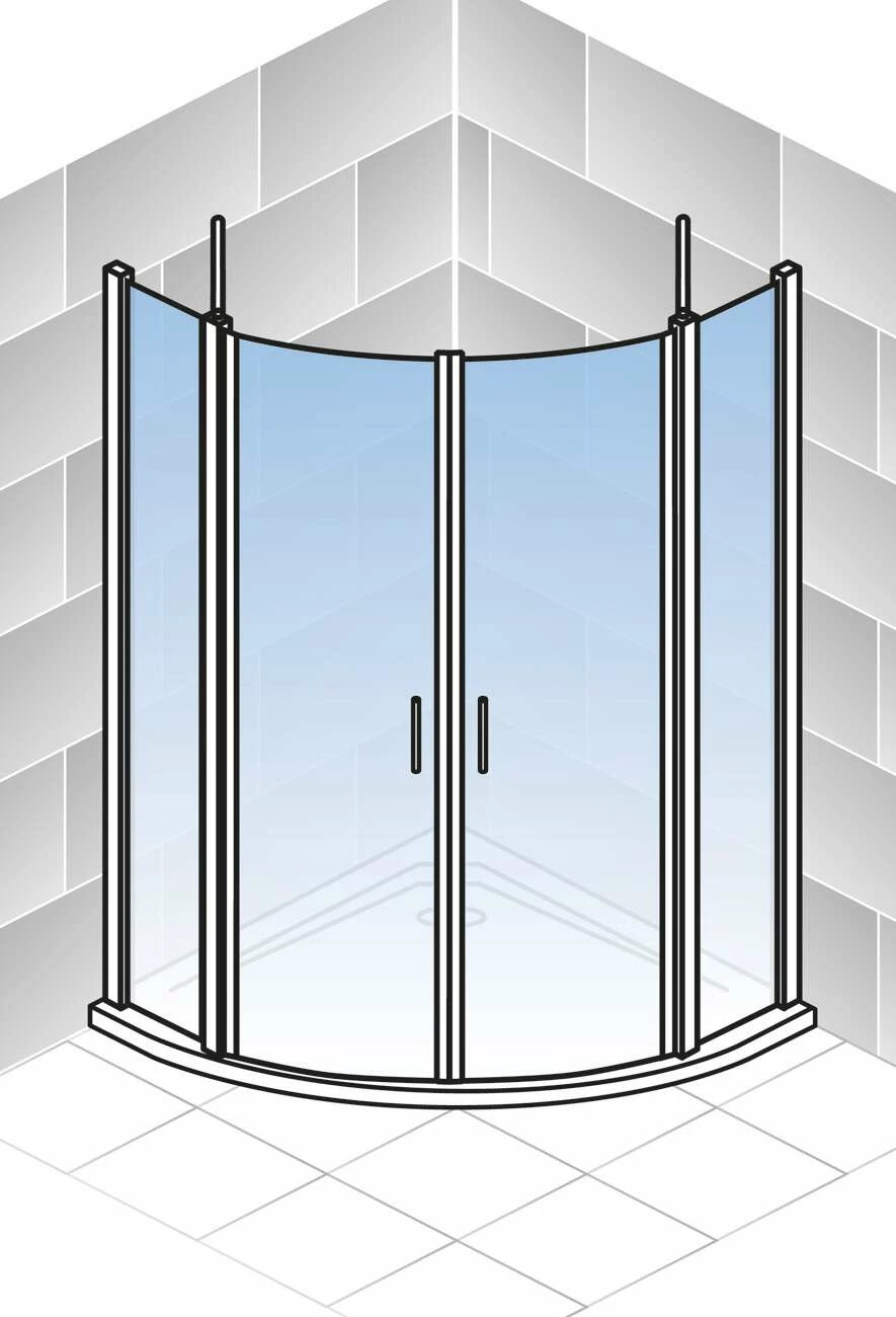 Schulte Duschkabine Alexa Style 2.0 Runddusche Promo – Bild 2