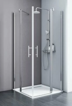 Schulte Duschkabine Alexa Style 2.0 Eckeinstieg 4 Teilig Promo