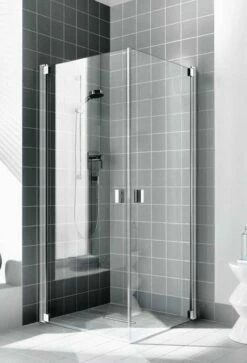 Kermi Raya Eckeinstieg Mit Einflügeligen Pendeltüren