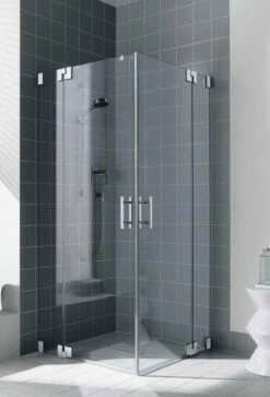 Kermi Filia U-Kabine Mit Eckeinstieg Pendeltüren