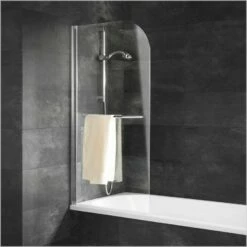 Schulte Wannenaufsatz 1-tlg D1670 Inkl. Handtuchhalter