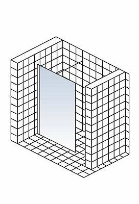 Schulte MasterClass Duschwand Walk In M6 Express Plus – Bild 3