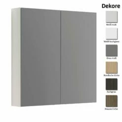 Dansani Delta Spiegelschrank Mit Lichtregler 2T 80 Cm