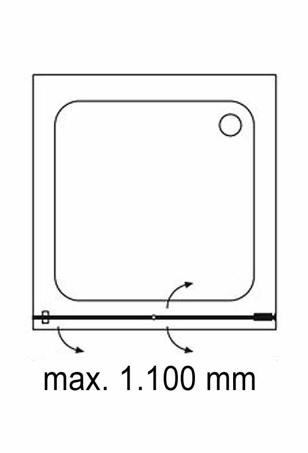 Schulte Davita Drehfalttür In Nische 8 Mm – Bild 6