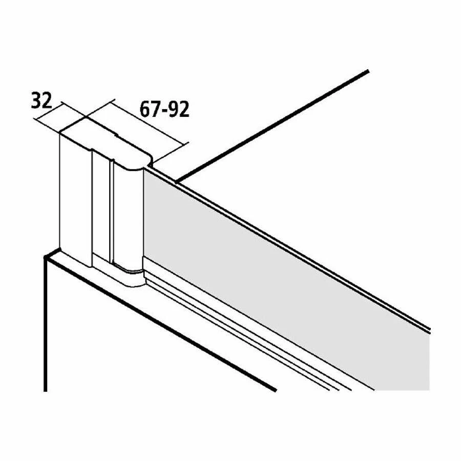 Kermi Liga Badewannenfaltwand 2-tlg – Bild 5