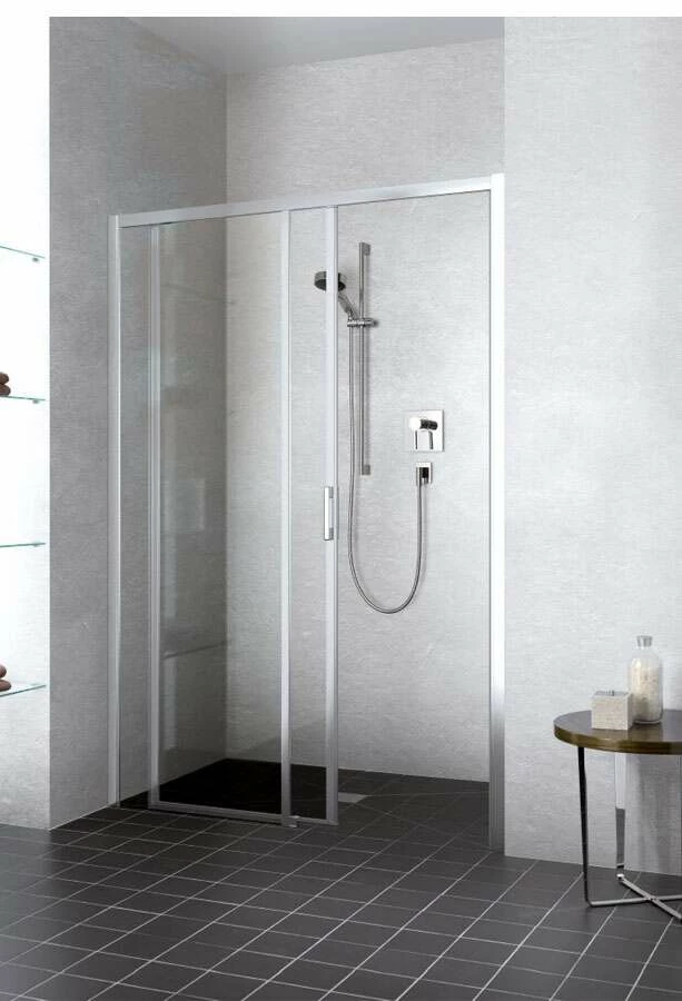 Kermi Liga Gleittür 2-tlg Für Nische Oder Seitenwand Kurz – Bild 2