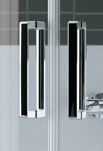 Hüppe Classics 2 Runddusche Viertelkreis Gleittür EasyEntry Radius 500 – Bild 3