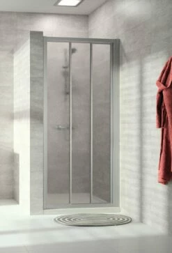 Hüppe Alpha 2 Gleittür 2-teilig Für Nische Mit F. Segment 1900