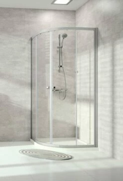 Hüppe Alpha 2 Runddusche Gleittür