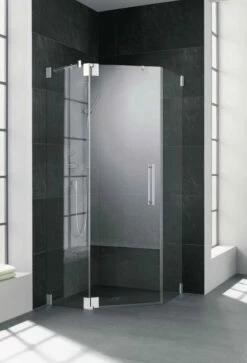 Kermi Pasa Fünfeckdusche Mit Pendeltür 1-flg