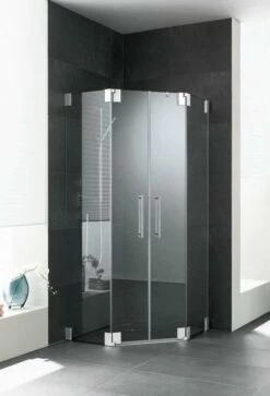 Kermi Pasa Fünfeckdusche Mit Pendeltür