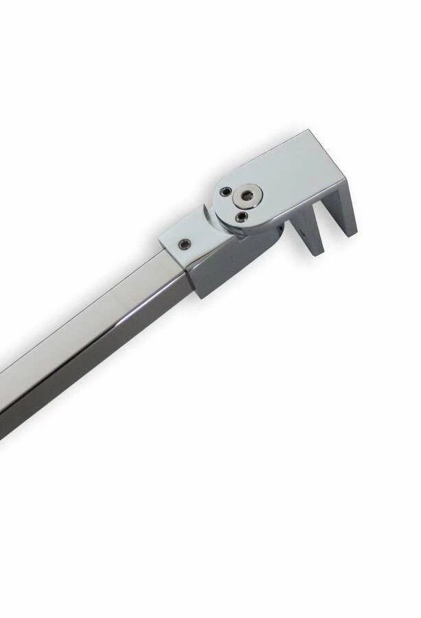 Dusar Walk In Palladium Neo 8 Mm Duschwand 100x200 Cm Nano-Clean-Beschichtung – Bild 3