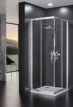 Dusar Eckeinstieg Royalux Neo Mit Schiebetüren Rechteckig