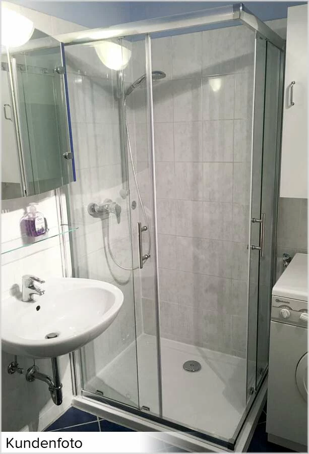 Dusar Eckeinstieg Royalux Neo Mit Schiebetüren Rechteckig – Bild 13