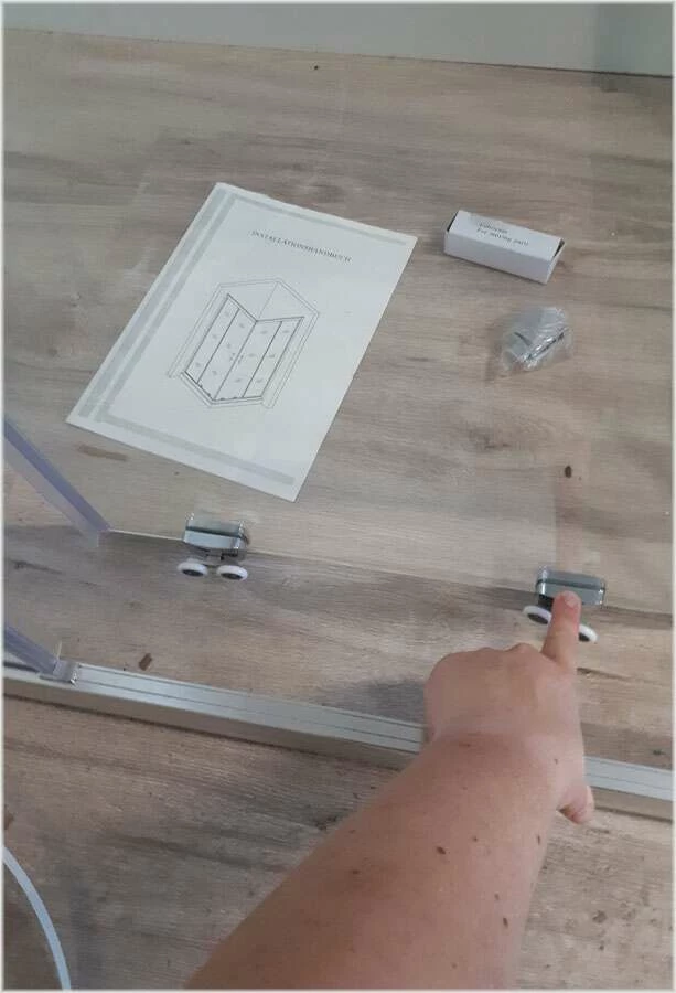 Dusar Eckeinstieg Royalux Neo Mit Schiebetüren Rechteckig – Bild 9