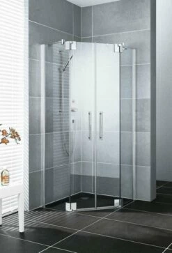 Kermi Pasa XP Fünfeckdusche Mit Pendeltür