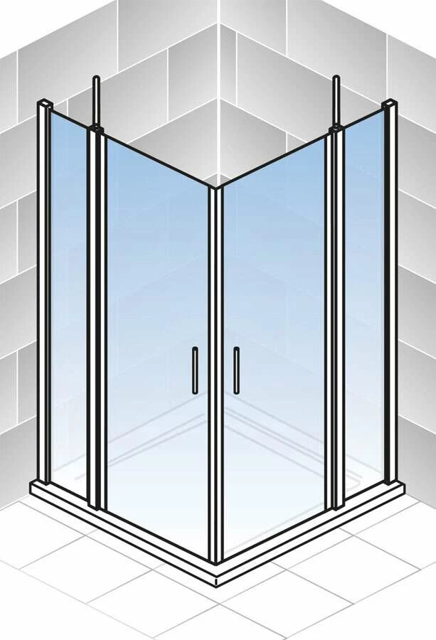 Schulte Alexa Style 2.0 Eckeinstieg 4-teilig Express Plus – Bild 2