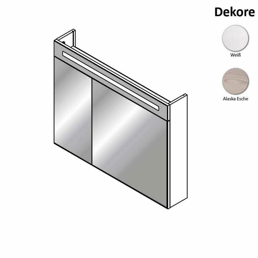 Fackelmann Spiegelschrank B.clever 90 Cm – Bild 3