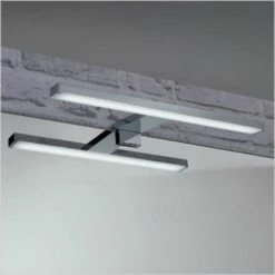 Fackelmann Aufsatzleuchte Für Spiegel B.clever 30 Cm