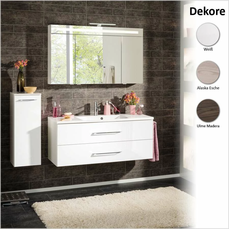 Fackelmann B.clever Badmöbel 120 Cm