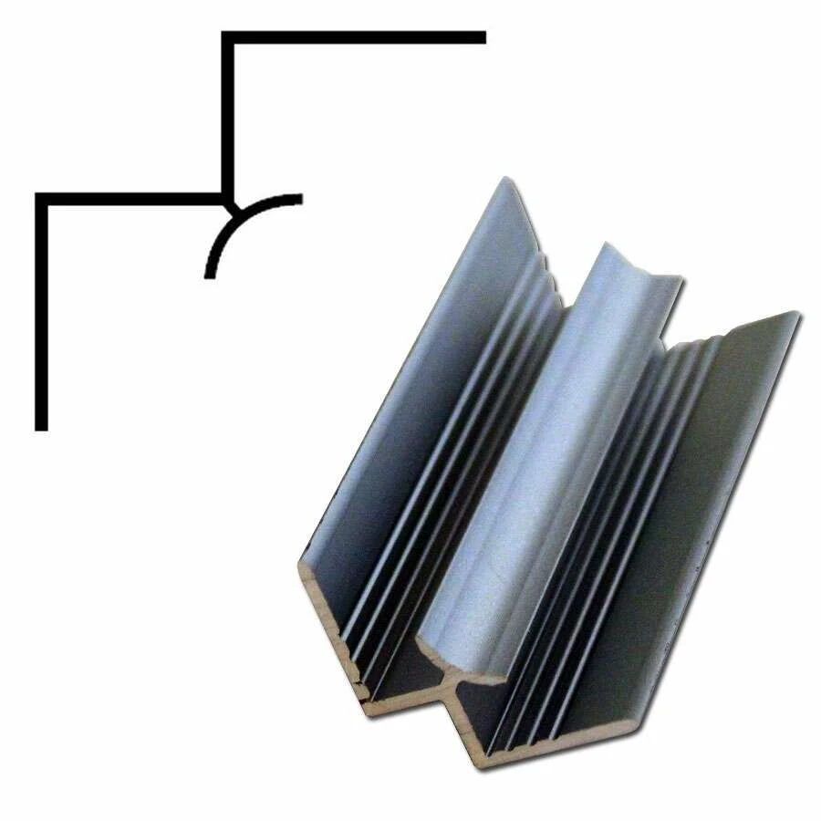 Duscholux PanElle Eckprofil Innen 11 Mm Glänzend