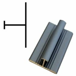 Duscholux PanElle Stoßprofil 11 Mm Matt