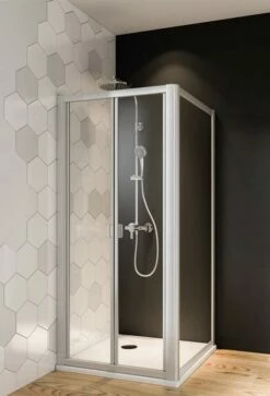 Breuer FARA 4 Falttür Für Gleichhohe Seitenwand Echtglas QUICK