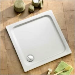 Duschmeister Duschwanne Ontario Quadrat 80 X 80 Cm Acryl