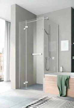 Kermi Tusca XP Pendeltür 1-flg An Festteil Für Verkürzte Seitenwand