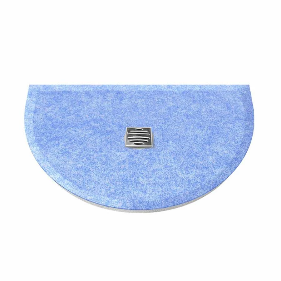 Duschmeister Duschelement Halbkreis Befliesbar Mit Punktablauf Zentral