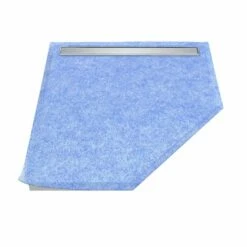 Duschmeister Duschelement Slimline Fünfeck Befliesbar Mit Rinne