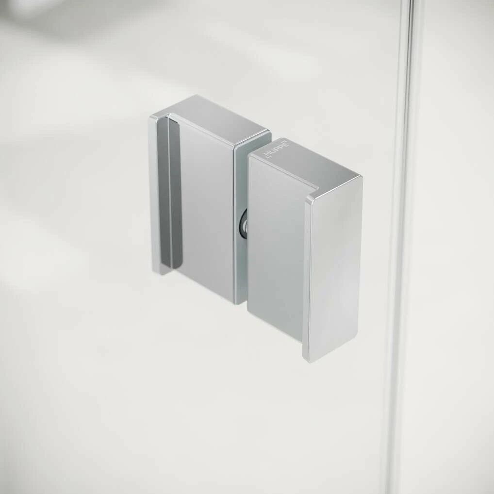 Hüppe SolvaPro Rahmenlos Schwingtür Mit Seitenwand – Bild 8