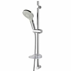 Dusar Duschset Slim Neo 5 Chrom Mit Wellness Wasserspar Funktion