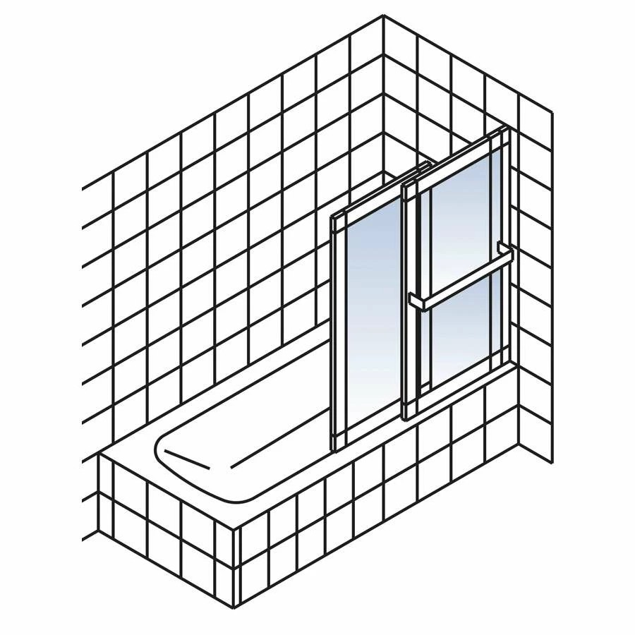 Schulte Komfort II Wannenaufsatz Auszieh- Und Schwenkbar – Bild 3
