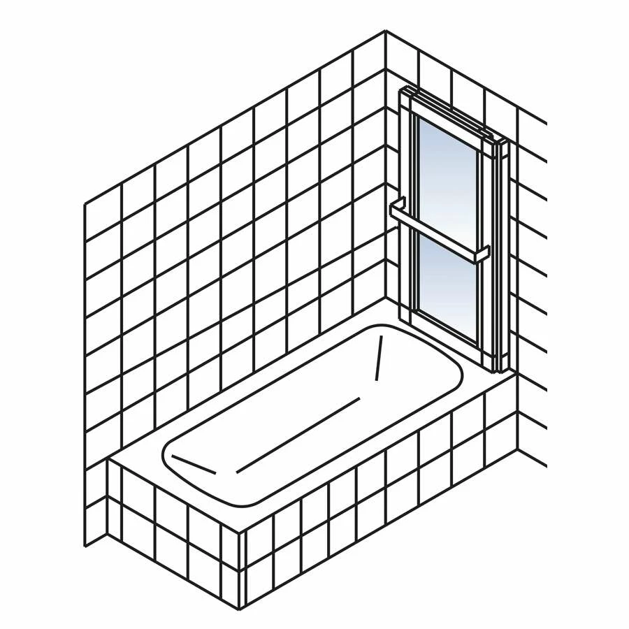 Schulte Komfort II Wannenaufsatz Auszieh- Und Schwenkbar – Bild 4