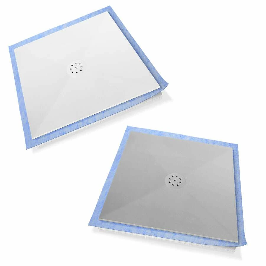 Duschmeister Duschelement Slimline Aus Mineralwerkstoff Mit Punktablauf