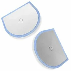 Duschmeister Duschelement Slimline Halbkreis Aus Mineralwerkstoff Mit Punktablauf