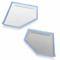 Duschmeister Duschelement Fünfeck Aus Mineralwerkstoff Mit Rinne