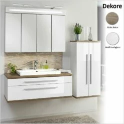 Fackelmann Stanford Badmöbel 110 Cm Mit Keramikbecken