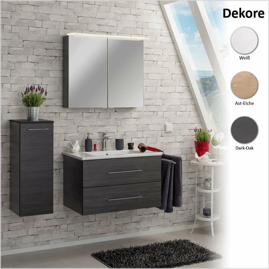 Fackelmann B.perfekt Badmöbel 80 Cm – Bild 2