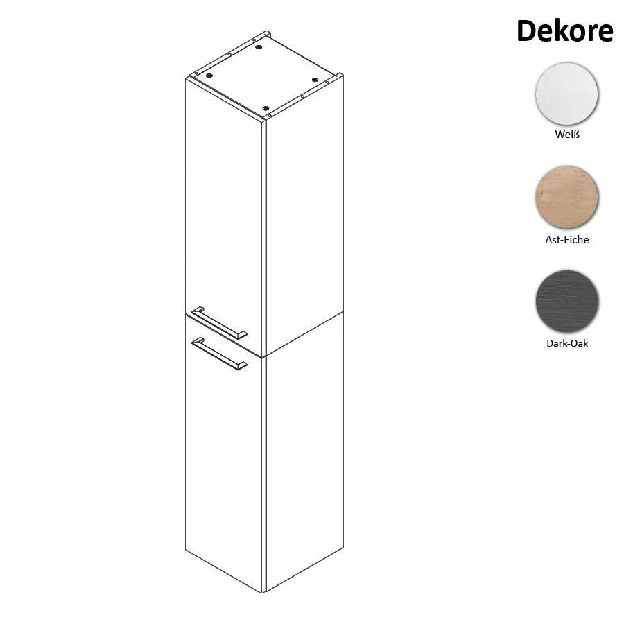 Fackelmann Badschrank Hochschrank B.perfekt 30 Cm – Bild 4