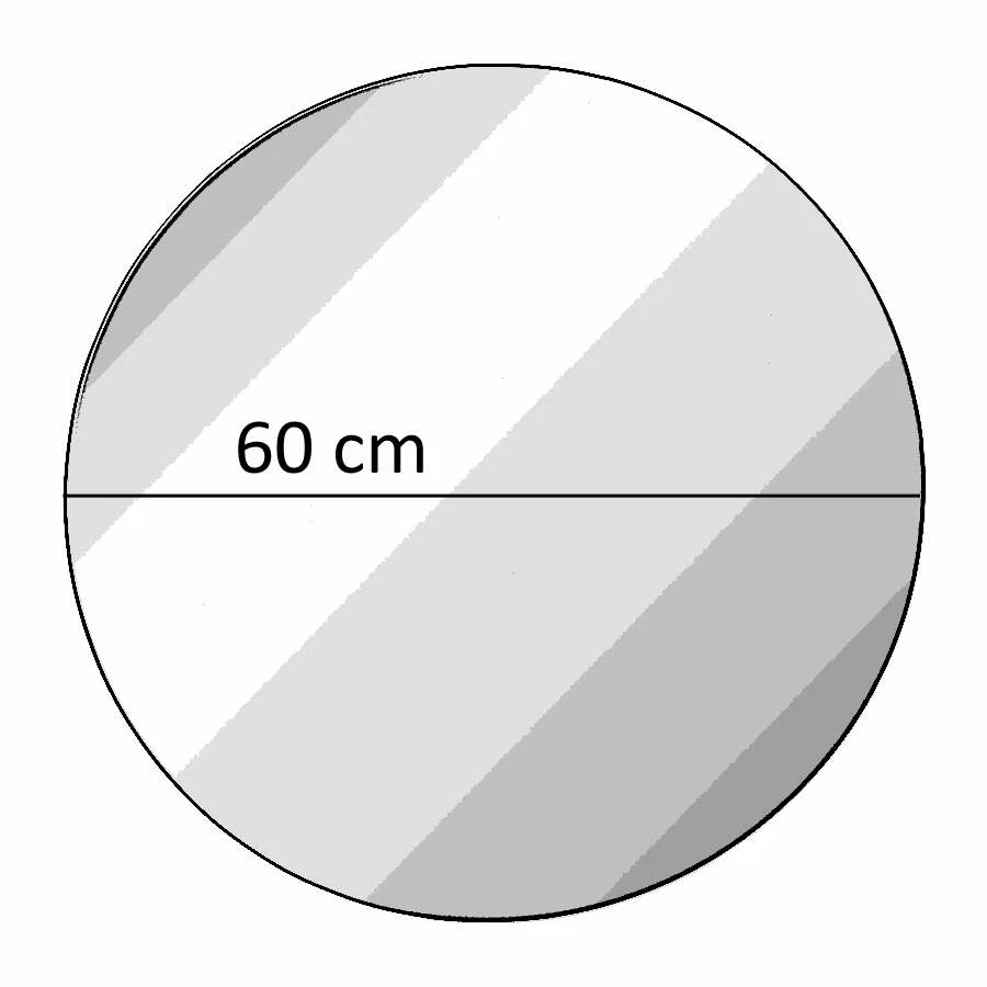 Fackelmann Spiegel Rund 60 Cm – Bild 2