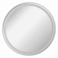 Fackelmann Spiegel Rund Mit LED-Beleuchtung 80 Cm