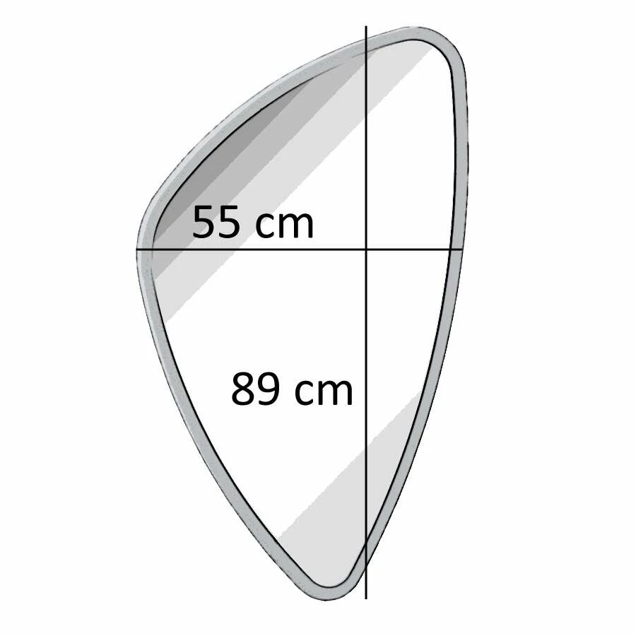 Fackelmann Spiegel Organic Mit LED-Beleuchtung 55 Cm – Bild 2