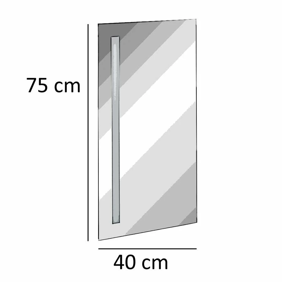 Fackelmann Spiegel FMS LED LINEAR LIGHT 40 Cm – Bild 2