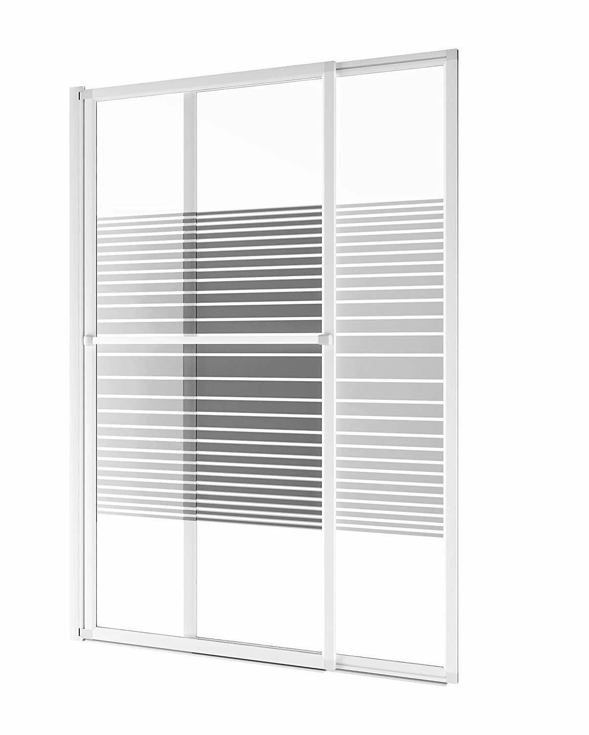 Schulte Badewannenaufsatz Kiel Glas 2 Teilig 140x70-118 Cm Alpinweiß – Bild 2