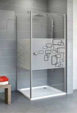 Schulte Alexa Style 2.0 Drehtür Mit Seitenwand Dekor Softcube Express Plus